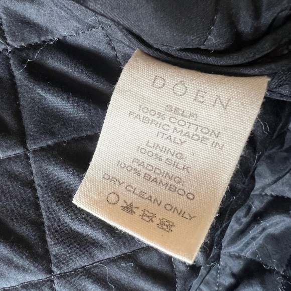 Doen Heirloom velvet Liberty of London paisley print quilted Song Jacket XS - Picture 12 of 12